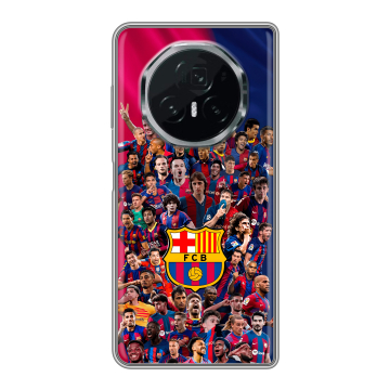 Пластиковый чехол на Honor Magic V3 с принтом Барселона Barcelona Пластиковый чехол на Honor Magic V3 с принтом Барселона Barcelona