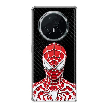 Пластиковый чехол на Honor Magic V3 с принтом человек паук spiderman Пластиковый чехол на Honor Magic V3 с принтом человек паук spiderman