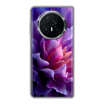 Пластиковый чехол на Honor Magic V3 с принтом женский цветы