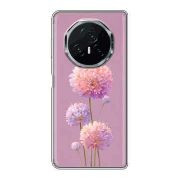 Пластиковый чехол на Honor Magic V3 с принтом Цветы