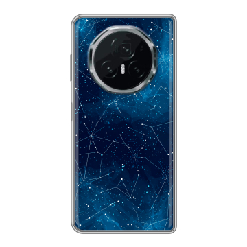 Пластиковый чехол на Honor Magic V3 с принтом Космос звезды