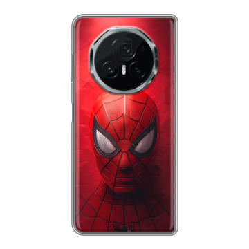 Пластиковый чехол на Honor Magic V3 с принтом Spiderman Человек паук