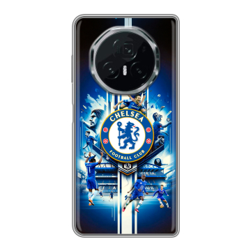 Пластиковый чехол на Honor Magic V3 с принтом Chelsea Челси