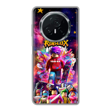 Пластиковый чехол на Honor Magic V3 с принтом Roblox Роблокс Пластиковый чехол на Honor Magic V3 с принтом Roblox Роблокс