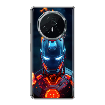 Пластиковый чехол на Honor Magic V3 с принтом IronMan Железный человек Пластиковый чехол на Honor Magic V3 с принтом IronMan Железный человек