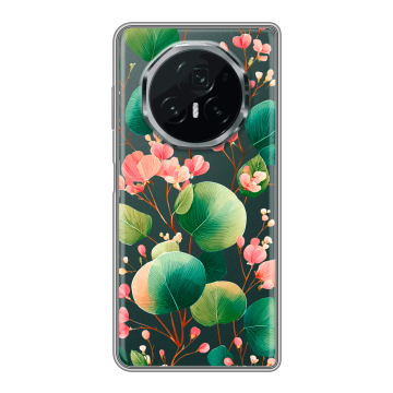 Пластиковый чехол на Honor Magic V3 с принтом женский