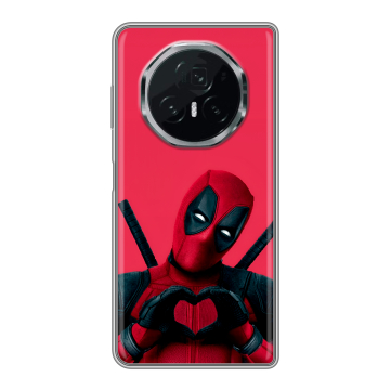 Пластиковый чехол на Honor Magic V3 с принтом Дедпул Deadpool Пластиковый чехол на Honor Magic V3 с принтом Дедпул Deadpool
