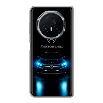 Пластиковый чехол на Honor Magic V3 с принтом Mercedes Мерседес Пластиковый чехол на Honor Magic V3 с принтом Mercedes Мерседес