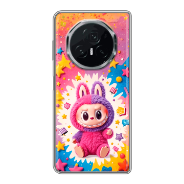 Пластиковый чехол на Honor Magic V3 с принтом Labubu Лабубу Пластиковый чехол на Honor Magic V3 с принтом Labubu Лабубу