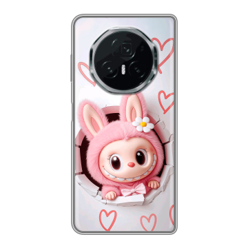 Пластиковый чехол на Honor Magic V3 с принтом Labubu Лабубу Пластиковый чехол на Honor Magic V3 с принтом Labubu Лабубу