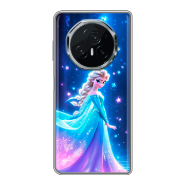 Пластиковый чехол на Honor Magic V3 с принтом Холодное сердце Frozen Пластиковый чехол на Honor Magic V3 с принтом Холодное сердце Frozen