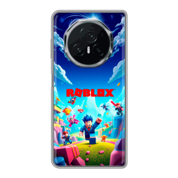 Пластиковый чехол на Honor Magic V3 с принтом Roblox Роблокс Пластиковый чехол на Honor Magic V3 с принтом Roblox Роблокс