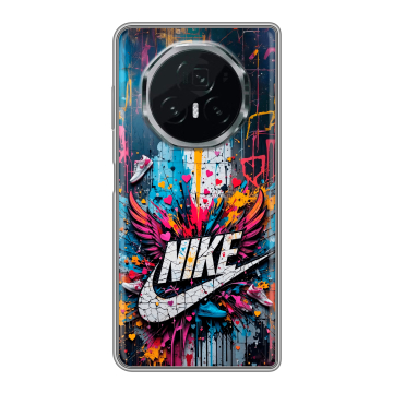 Пластиковый чехол на Honor Magic V3 с принтом Nike Найк Пластиковый чехол на Honor Magic V3 с принтом Nike Найк
