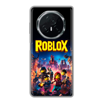 Пластиковый чехол на Honor Magic V3 с принтом Roblox Роблокс