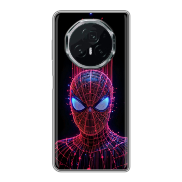 Пластиковый чехол на Honor Magic V3 с принтом Spiderman Человек паук