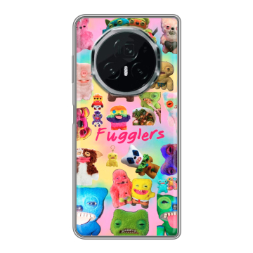 Пластиковый чехол на Honor Magic V3 с принтом Флагер Fuggler