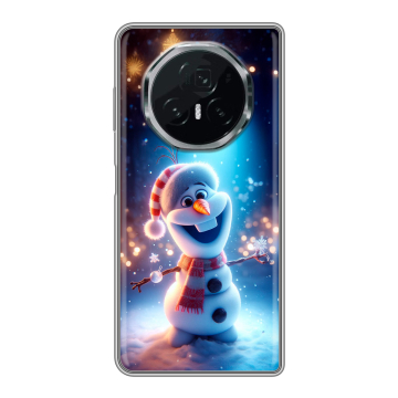 Пластиковый чехол на Honor Magic V3 с принтом Новый год