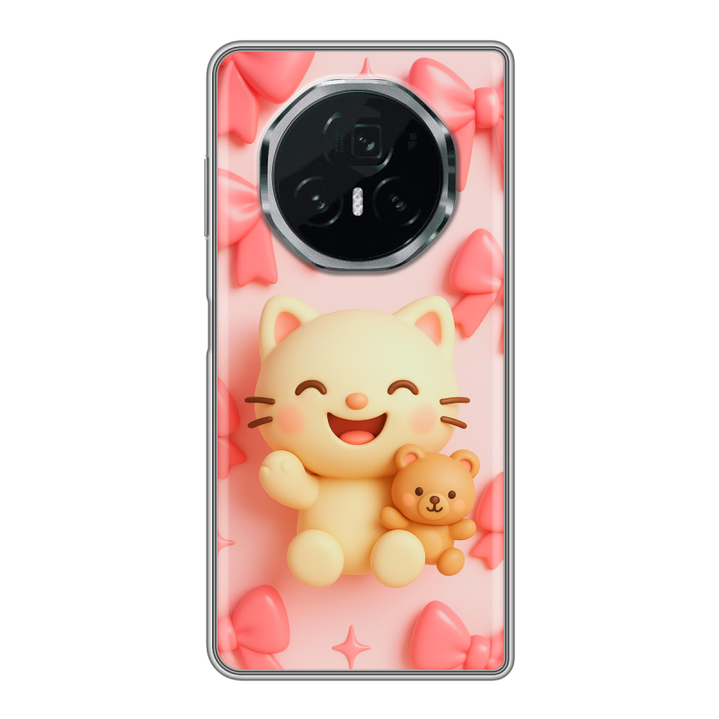 Пластиковый чехол на Honor Magic V3 с принтом для девочек Пластиковый чехол на Honor Magic V3 с принтом для девочек