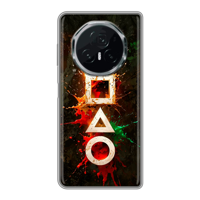 Пластиковый чехол на Honor Magic V3 с принтом Squid Game Игра кальмара Пластиковый чехол на Honor Magic V3 с принтом Squid Game Игра кальмара