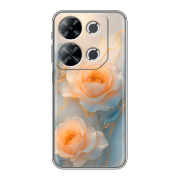 Силиконовый чехол на Itel P65 с принтом Женский Силиконовый чехол на Itel P65 с принтом Женский