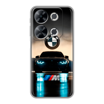 Силиконовый чехол на Itel P65 с принтом БМВ BMW Силиконовый чехол на Itel P65 с принтом БМВ BMW