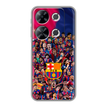 Силиконовый чехол на Itel P65 с принтом Барселона Barcelona Силиконовый чехол на Itel P65 с принтом Барселона Barcelona