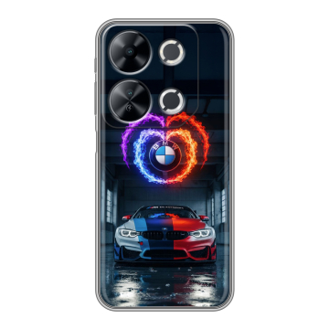 Силиконовый чехол на Itel P65 с принтом BMW БМВ Силиконовый чехол на Itel P65 с принтом BMW БМВ