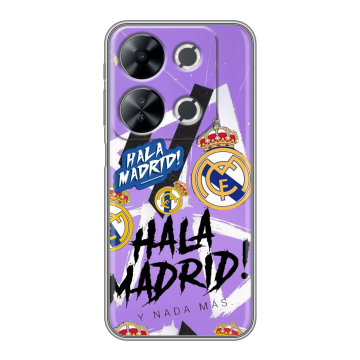 Силиконовый чехол на Itel P65 с принтом Real Madrid Реал Мадрид Силиконовый чехол на Itel P65 с принтом Real Madrid Реал Мадрид