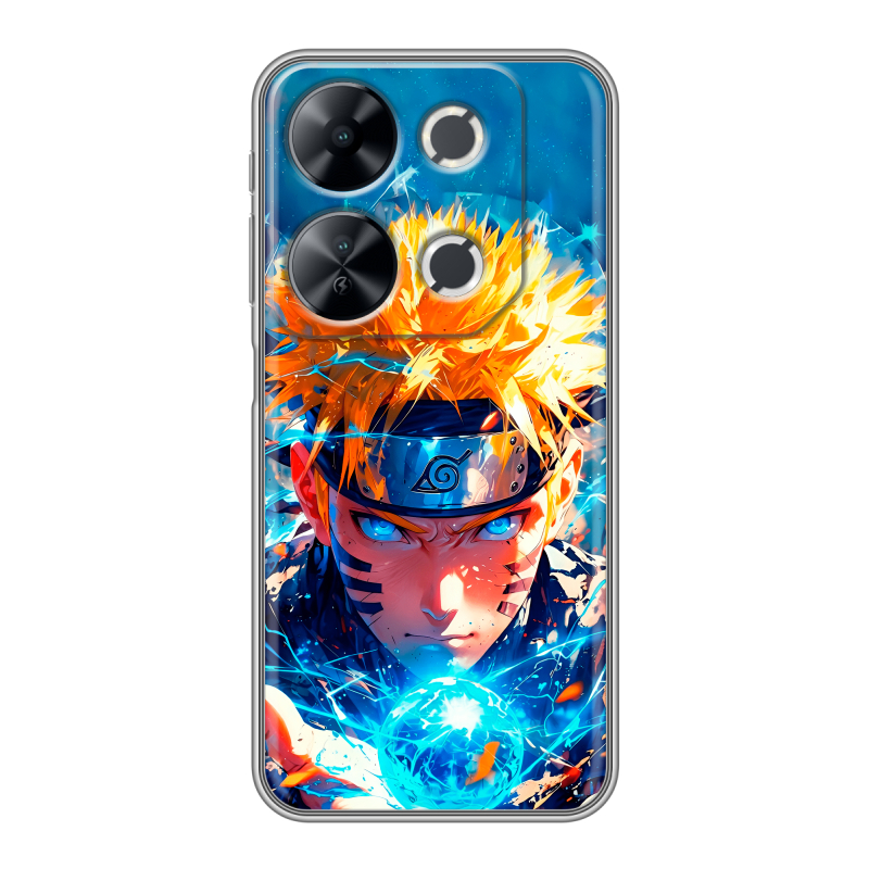 Силиконовый чехол на Itel P65 с принтом Аниме Наруто Naruto Силиконовый чехол на Itel P65 с принтом Аниме Наруто Naruto