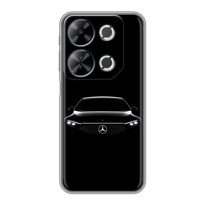Силиконовый чехол на Itel P65 с принтом Mercedes Мерседес Силиконовый чехол на Itel P65 с принтом Mercedes Мерседес