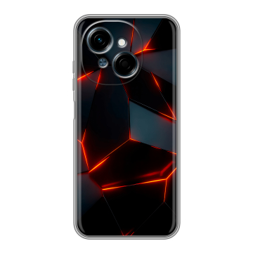 Силиконовый чехол на Tecno Spark Go 1 с принтом Яркие абстракции Силиконовый чехол на Tecno Spark Go 1 с принтом Яркие абстракции