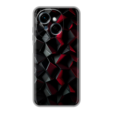 Силиконовый чехол на Tecno Spark Go 1 с принтом Абстракция Силиконовый чехол на Tecno Spark Go 1 с принтом Абстракция