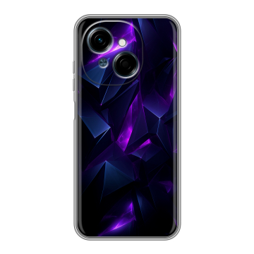 Силиконовый чехол на Tecno Spark Go 1 с принтом Абстракиция Силиконовый чехол на Tecno Spark Go 1 с принтом Абстракиция