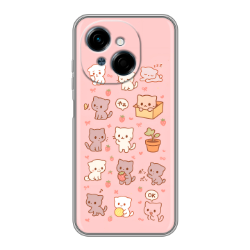 Силиконовый чехол на Tecno Spark Go 1 с принтом Hello Kitty Хелоу Кити Силиконовый чехол на Tecno Spark Go 1 с принтом Hello Kitty Хелоу Кити