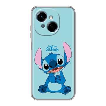 Силиконовый чехол на Tecno Spark Go 1 с принтом Лило и Стич Силиконовый чехол на Tecno Spark Go 1 с принтом Лило и Стич