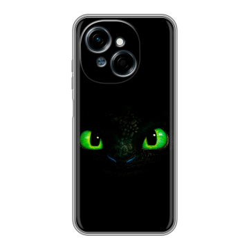 Силиконовый чехол на Tecno Spark Go 1 с принтом Как приручить дракона Силиконовый чехол на Tecno Spark Go 1 с принтом Как приручить дракона