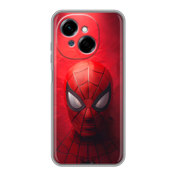 Силиконовый чехол на Tecno Spark Go 1 с принтом Spiderman Человек паук Силиконовый чехол на Tecno Spark Go 1 с принтом Spiderman Человек паук