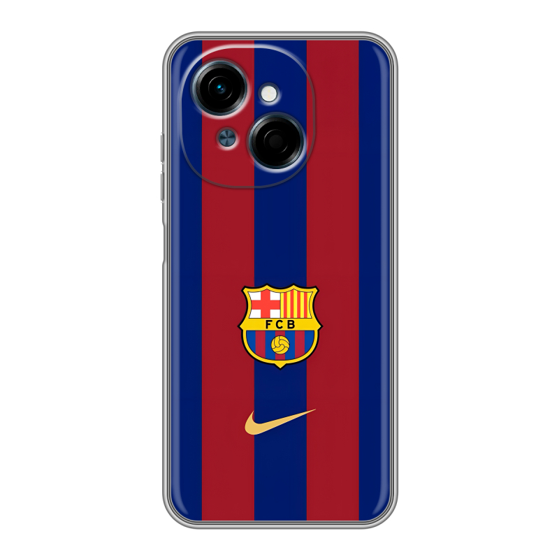 Силиконовый чехол на Tecno Spark Go 1 с принтом Барселона Barcelona Силиконовый чехол на Tecno Spark Go 1 с принтом Барселона Barcelona