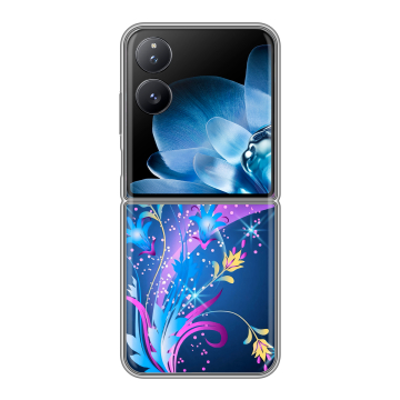 Пластиковый чехол на Xiaomi Mix Flip с принтом Бабочки Пластиковый чехол на Xiaomi Mix Flip с принтом Бабочки