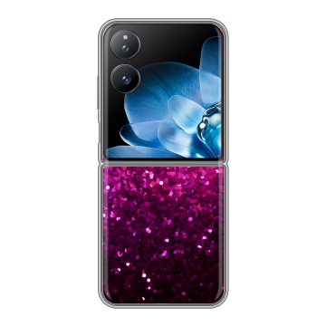 Пластиковый чехол на Xiaomi Mix Flip с принтом Блестки Пластиковый чехол на Xiaomi Mix Flip с принтом Блестки