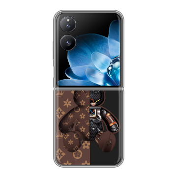 Пластиковый чехол на Xiaomi Mix Flip с принтом Луи робот Пластиковый чехол на Xiaomi Mix Flip с принтом Луи робот