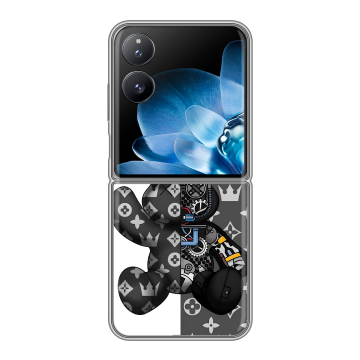 Пластиковый чехол на Xiaomi Mix Flip с принтом Луи робот Пластиковый чехол на Xiaomi Mix Flip с принтом Луи робот