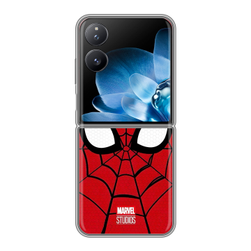 Пластиковый чехол на Xiaomi Mix Flip с принтом человек паук spiderman Пластиковый чехол на Xiaomi Mix Flip с принтом человек паук spiderman