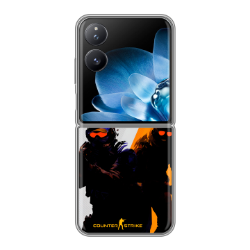Пластиковый чехол на Xiaomi Mix Flip с принтом Контер страйк Counter strike Пластиковый чехол на Xiaomi Mix Flip с принтом Контер страйк Counter strike