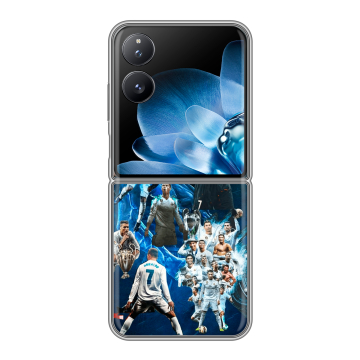 Пластиковый чехол на Xiaomi Mix Flip с принтом Реал Роналдо Пластиковый чехол на Xiaomi Mix Flip с принтом Реал Роналдо