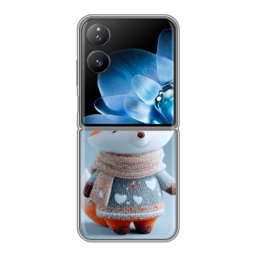 Пластиковый чехол на Xiaomi Mix Flip с принтом Лиса Пластиковый чехол на Xiaomi Mix Flip с принтом Лиса