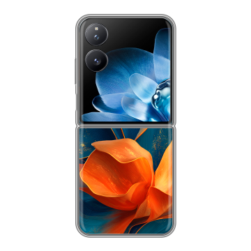 Пластиковый чехол на Xiaomi Mix Flip с принтом Цветы Пластиковый чехол на Xiaomi Mix Flip с принтом Цветы