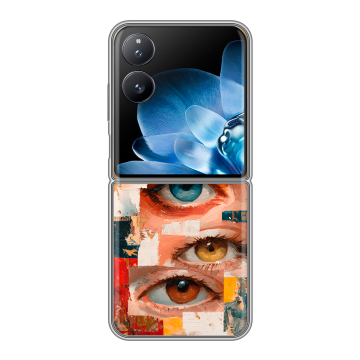Пластиковый чехол на Xiaomi Mix Flip с принтом Модный принт Пластиковый чехол на Xiaomi Mix Flip с принтом Модный принт