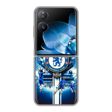 Пластиковый чехол на Xiaomi Mix Flip с принтом Chelsea Челси Пластиковый чехол на Xiaomi Mix Flip с принтом Chelsea Челси