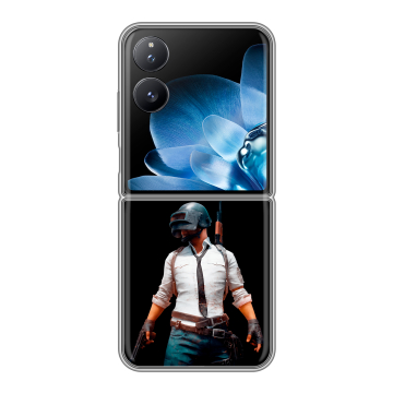 Пластиковый чехол на Xiaomi Mix Flip с принтом PUGB ПАГБ Пластиковый чехол на Xiaomi Mix Flip с принтом PUGB ПАГБ